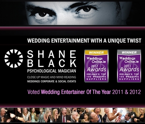 Shane Black Wedding Magician image